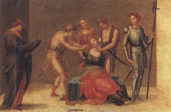 The Martyrdom of St.Apollonia